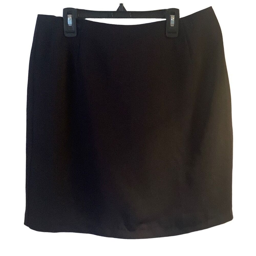 Pre Owned Women’s Alia Mini Skirt Zip Back Classic DK Blue Sz 10 Casual Comfort